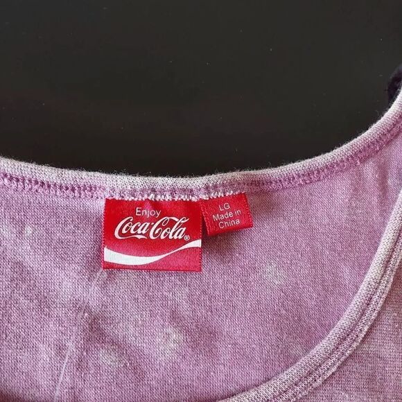 Enjoy Coke Tank New Juniors Sz L - Picture 6 of 10